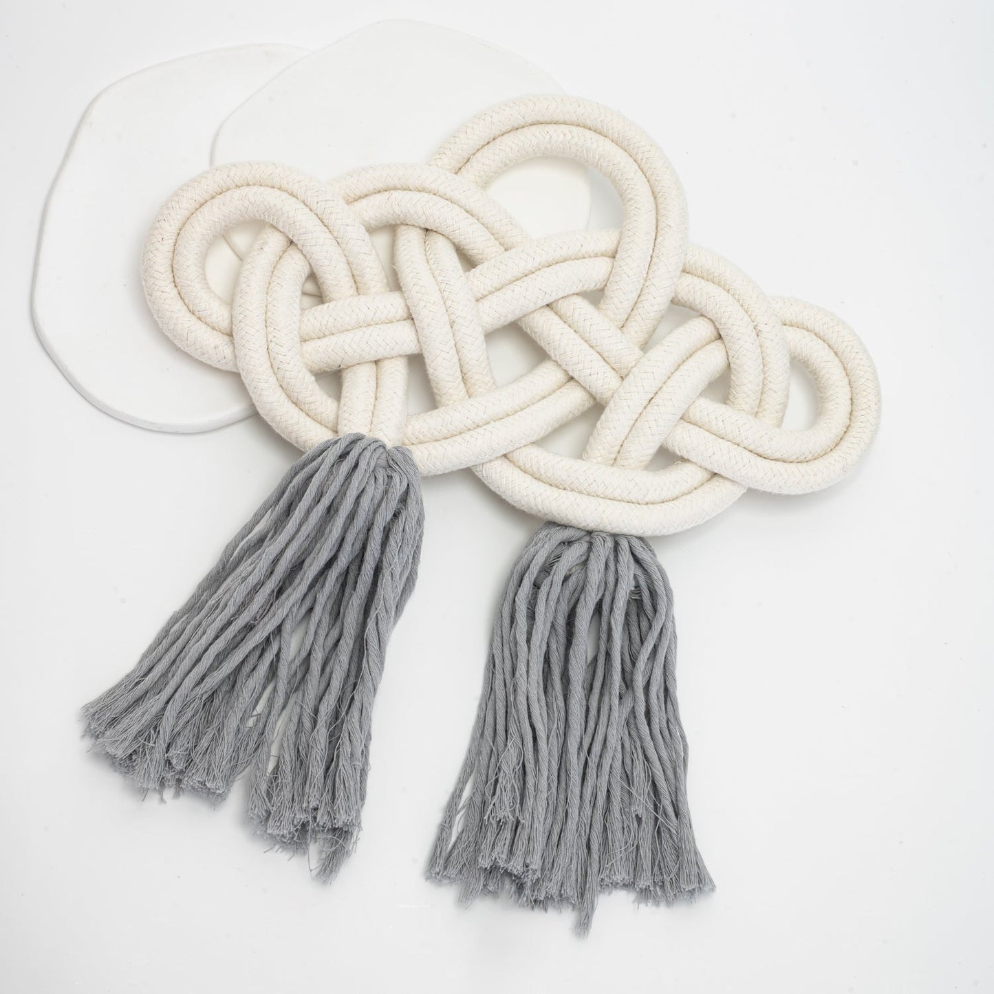 The Infinity Knot Blue Grey